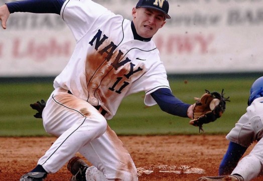 Game over? Tagging runner out in baseball